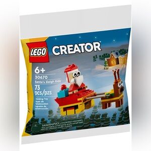 LEGO Creator Festive Sleigh Ride Adventure Set 73 pieces